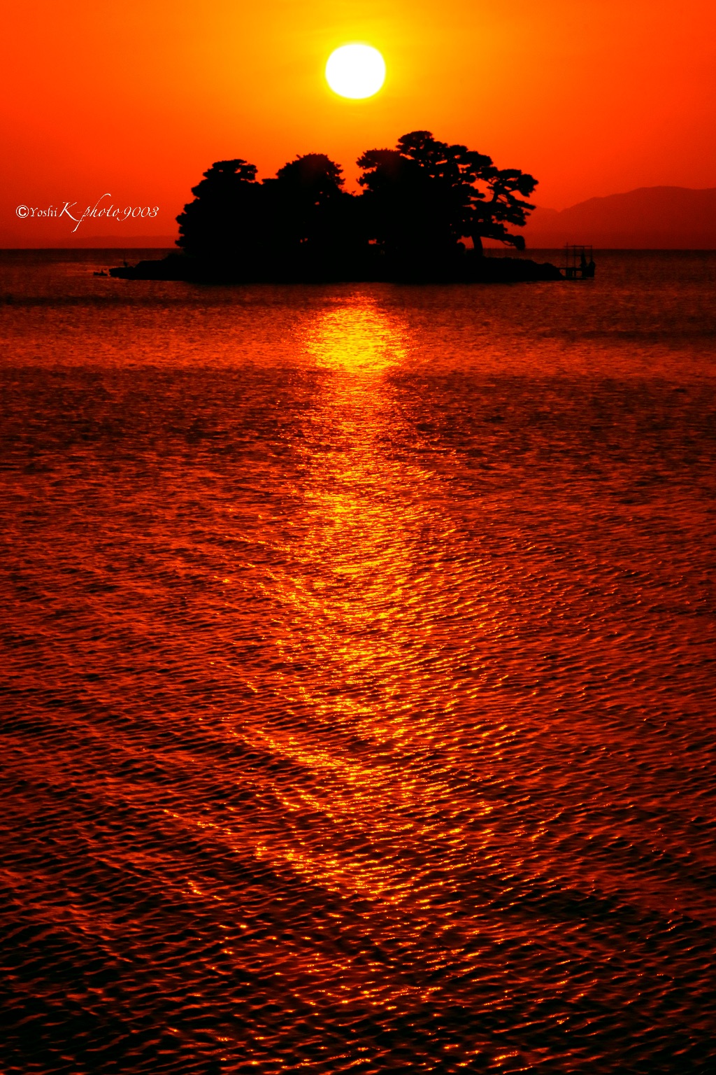 宍道湖の夕日 日の出日の入時刻 方角マップ